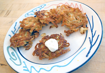 noodle latkes